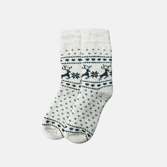 Wear Warmth Reindeer Socks